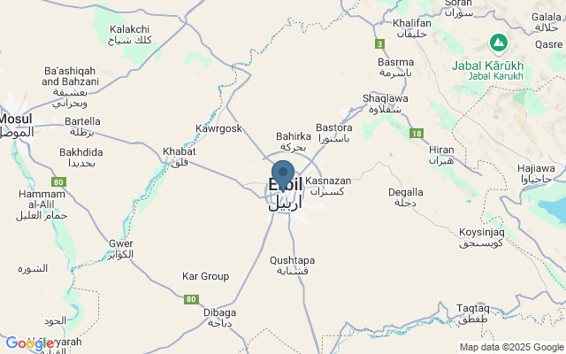 Kaart met locatie Qaysaria Bazaar